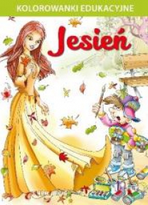 Jesień - kolorowanka edukacyjna