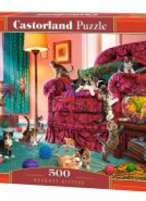 Puzzle 500 Naughty Kittens CASTOR