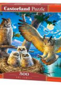 Puzzle 500 Owl Family CASTOR