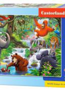 Puzzle 40 maxi - Jungle Animals CASTOR
