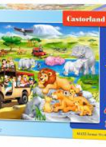 Puzzle 40 maxi - Safari Adventure CASTOR