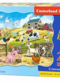 Puzzle 20 maxi - Animals on the Farm CASTOR