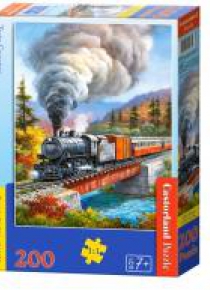 Puzzle 200 Train Crossing CASTOR