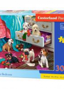 Puzzle 300 Puppies in the Bedroom CASTOR