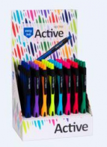 Długopis Active S0117 (40szt) dspl SPOKO