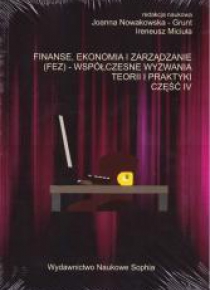 Finanse, ekonomia i zarządzanie (FEZ).. cz.4