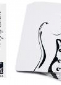 Music Karty do gry białe gitara talia 55 kart
