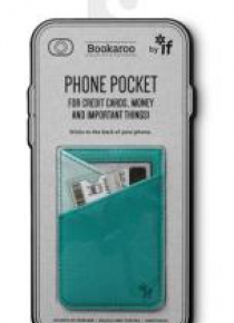 Bookaroo Phone Pocket Portfel na telefon turkusowy