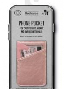 Bookaroo Phone Pocket Portfel na telefon złoty róż