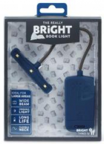Bright Book Light Lampka do książki niebieska