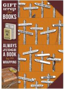 Gift wrap Papier do książki Novel signposts