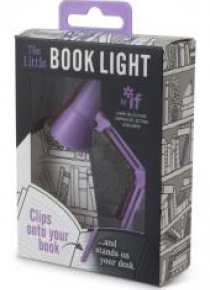 The Little Book Light Lampka do książki liliowa