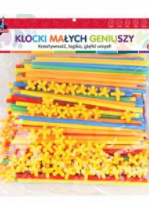 Klocki słomki 300 elementów