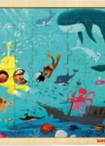 Puzzle drewniane Ocean