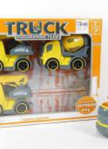 Autka budowlane 12 cm 4szt
