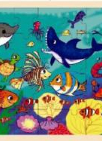Puzzle drewniane Rafa