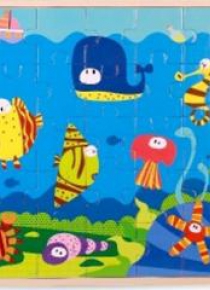 Puzzle drewniane Ocean 35 el.