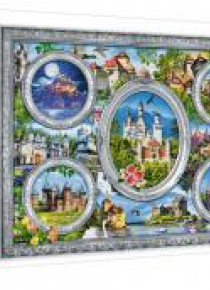 Puzzle 1000 Zamki Świata TREFL