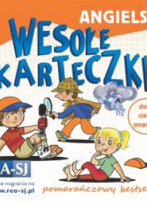 Angielski wesołe karteczki. Pomarańczowy