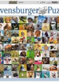 Puzzle 1000 99 Zabawnych zwierząt