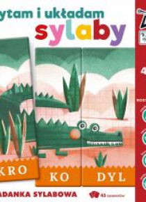 Kapitan Nauka. Czytam i układam sylaby. Układanka