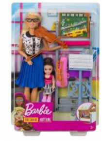 Barbie Kariera. Nauczycielka muzyki z zestawem