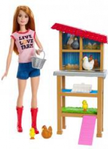 Barbie Kariera. Farmerka z akcesoriami