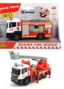 Straż pożarna metalowa Scania 17cm
