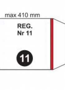 Okładka na podr regulowana NR 11 (20szt)