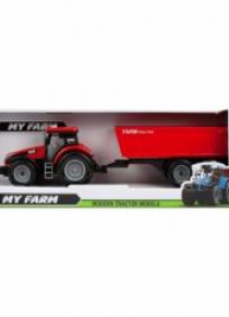 Traktor z akcesoriami 43 cm Moje Ranczo