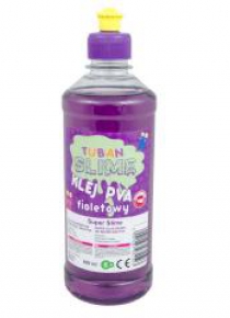 Klej fioletowy PVA 500ml TUBAN