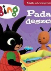 Bing. Pada deszcz. Książka z otwieranymi okienkami
