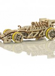 Drewniane puzzle 3D Bolid