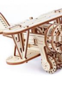 Drewniane puzzle 3D Samolot