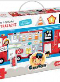 Puzzle z dziurką Wóz strażacki