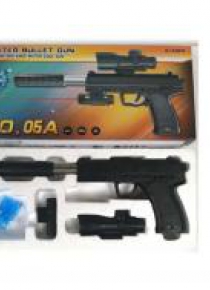 Pistolet z celownikiem laserowym na kulki żelowe