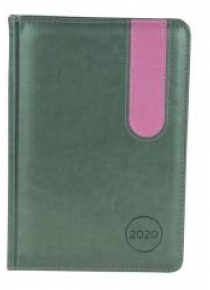Kalendarz 2020 A5 Elegance szary/fiolet ASTRA
