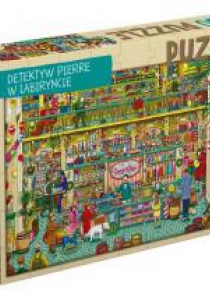 Puzzle 200 Detektyw Pierre w labiryncie
