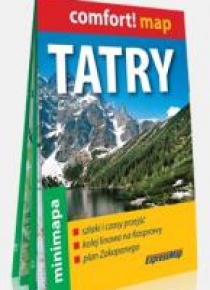 Comfort! map Tatry. Mapa turyst. 1:27 000 w.2019