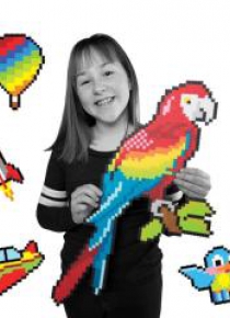 Puzzelki pixelki Jixelz 1500 - W powietrzu
