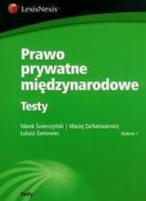 Prawo prywatne międzynarodowe Testy