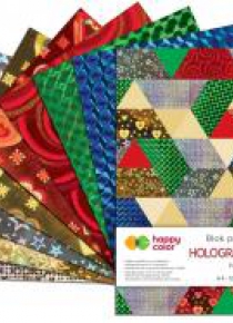 Blok A4/10K Holographic 70g HAPPY COLOR