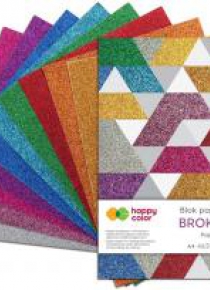 Blok A4/10K Brokat 150g HAPPY COLOR