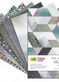 Blok A4/10K Silver 150g-230g HAPPY COLOR