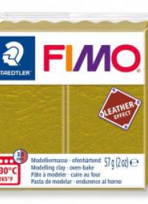 Masa Fimo Leather effect 57g oliwkowy