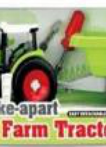 Traktor z przyczepą do skręcania
