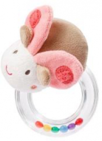 Maskotka z grzechotką Żuczek 13 cm