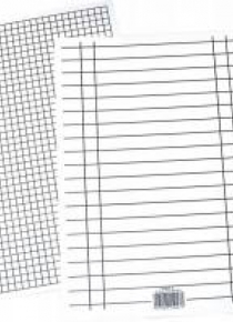 Liniuszek A5 kratka/linia 170g (10szt)