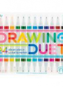Flamastry dwustronne Drawing Duet