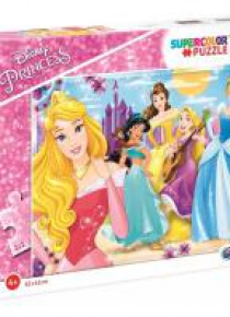Puzzle 104 Maxi Superkolor Princess
